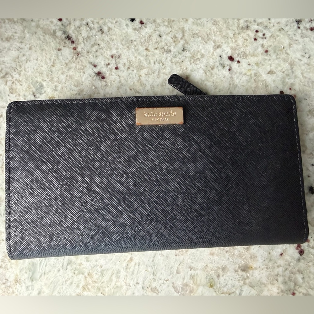Kate Spade Charcoal Clutch